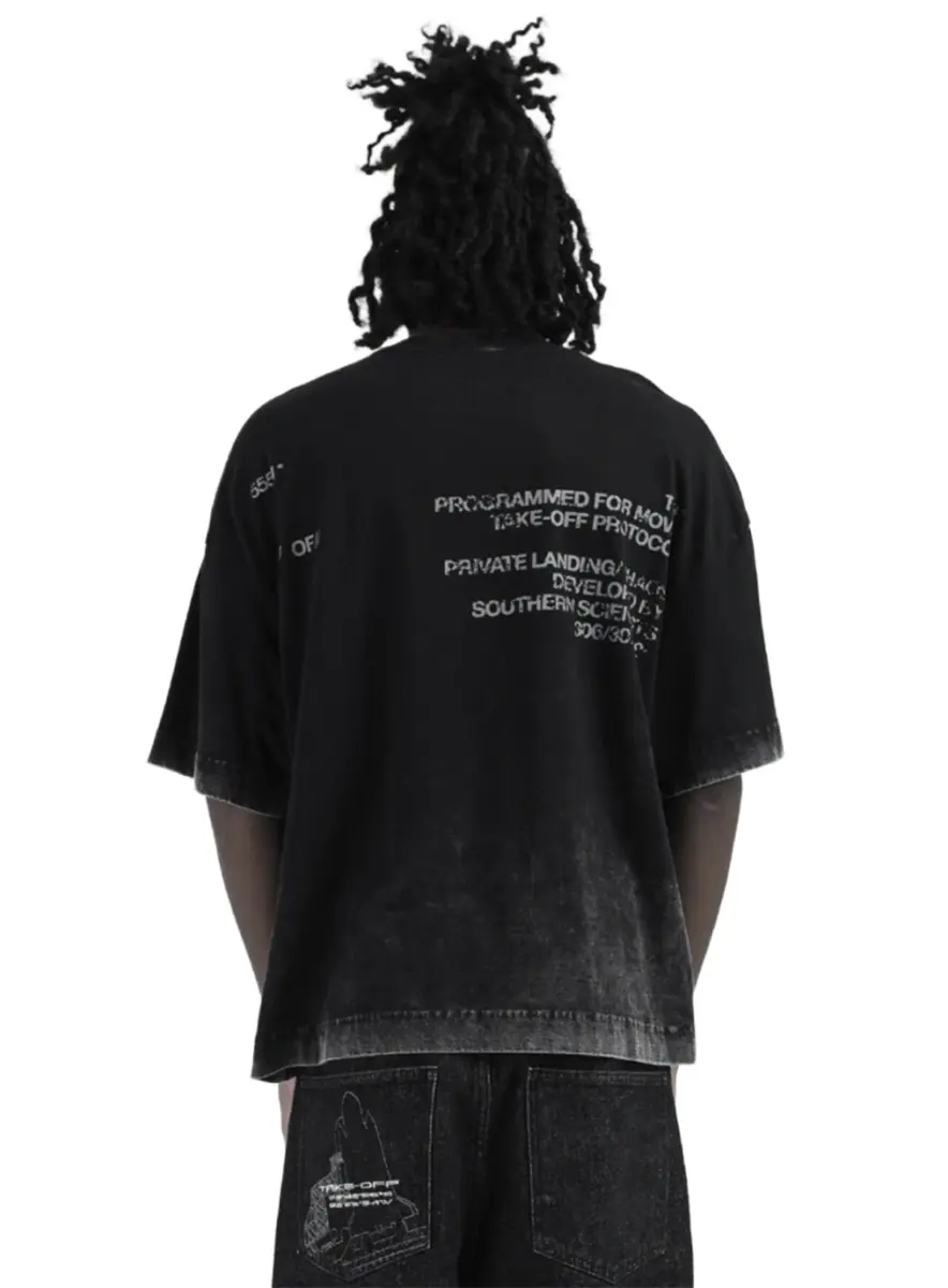 CAMISETA FADED BOXY TEE