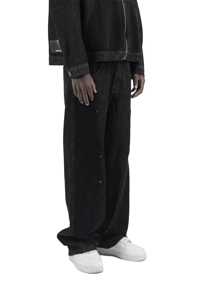 UTILITY WORK BAGGY JEANS